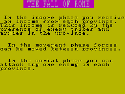 Fall of Rome, The (1984)(ASP Software)